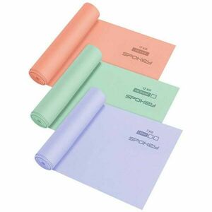 Spokey RIBBON TEX SET Set benzi elastice de fitness, mix, mărime imagine