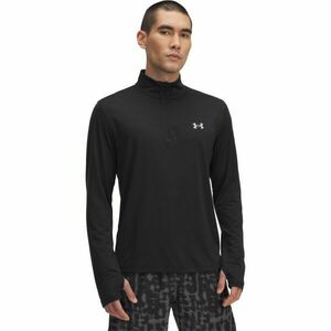 Under Armour LAUNCH 1/4 ZIP Tricou de alergare bărbați, negru, mărime imagine