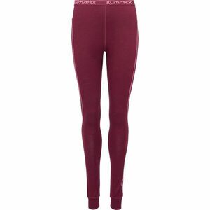 Klimatex VEYA MERINO Colanți merino pentru femei, vișiniu, mărime imagine