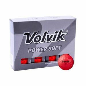 VOLVIK GB VV POWER SOFT 12KS Mingi de golf, roșu, mărime imagine