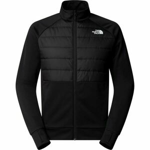 The North Face M REAXION 2.0 FLEECE HYBRID FULL ZIP JAC Hanorac hibrid pentru bărbați, negru, mărime imagine