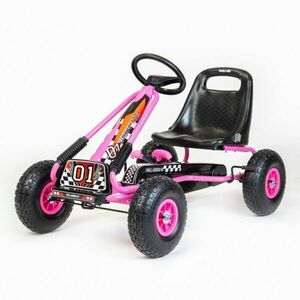 BABY MIX RAZOR Cart de pedalat pentru copii, roz, mărime imagine