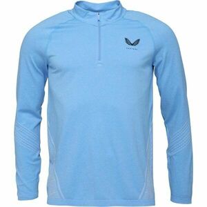 CASTORE SEAMLESS 1/4 ZIP LS TOP Tricou sport bărbați, albastru deschis, mărime imagine
