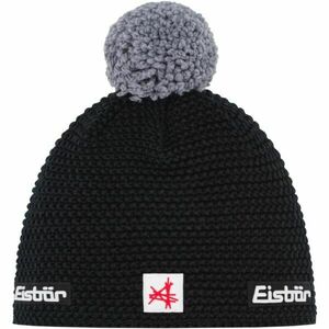 Eisbär JAMIE POMPON Căciulă de iarnă pentru bărbați, negru, mărime imagine