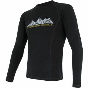 Sensor MERINO DF ADVENTURE Tricou funcțional bărbați, negru, mărime imagine