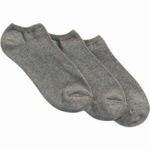 GAP BAS ANKLE 3PK Șosete femei, gri, mărime UNI imagine