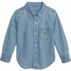 GAP BABY Cămașă de copii, albastru deschis, mărime 5Y imagine