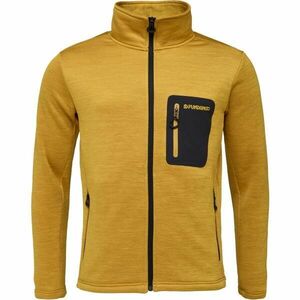 FUNDANGO REVOLUTION POWERSTRETCH JACKET Hanorac fleece pentru bărbați, galben, mărime imagine