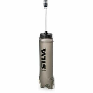 Silva SOFT FLASK STRAW 500ML Sticlă, gri, mărime 500 ML imagine
