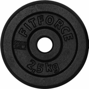 Fitforce Disc de greutate Disc de greutate, negru, mărime 5 KG imagine