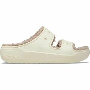Crocs CLASSIC COZZZY SANDAL Saboți femei, bej, mărime 41/42 imagine
