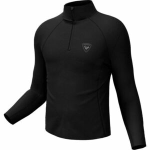 Rossignol CLASSIQUE 1/2 ZIP Pulover pentru bărbați, negru, mărime imagine