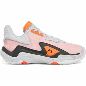 Under Armour SPAWN 7 Încălțăminte baschet unisex, roz, mărime 42.5 imagine