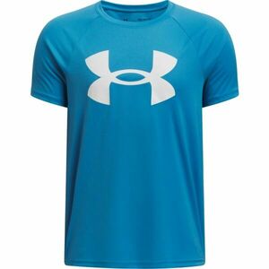 Under Armour TECH BIG LOGO SS Tricou pentru băieţi, albastru deschis, mărime M imagine