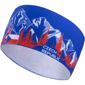 FLLÖS FANLINE HEADBAND CZECH 2 Bentiță sportivă, albastru, mărime UNI imagine