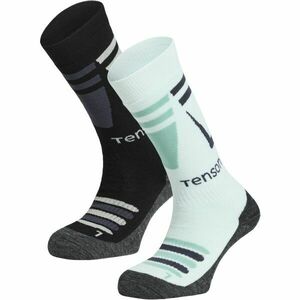 TENSON CORE SKI SOCK 2PK Șosete de schi, gri închis, mărime 42-45 imagine