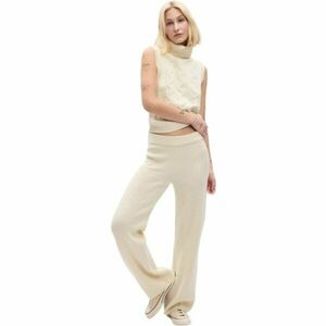 GAP CASHSOFT Pantaloni pentru femei, bej, mărime imagine