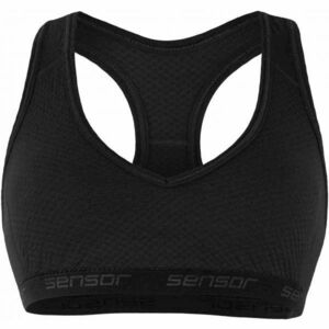 Sensor MERINO DF BLK Sutien sport damă, negru, mărime imagine