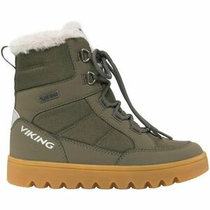 VIKING BY NORWAY FLEEK WARM GTX ZIP Încălțăminte iarnă juniori, kaki, mărime imagine