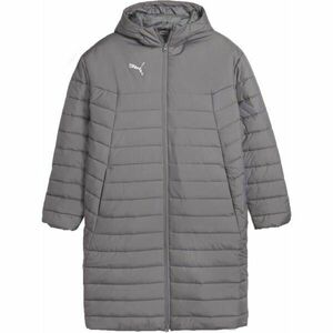 Puma TEAMFINAL BENCH JACKET Geacă iarnă bărbați, gri, mărime imagine