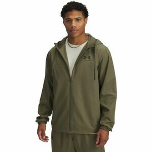 Under Armour RIVAL WOVEN WINDBREAKER Geacă pentru bărbați, verde închis, mărime imagine