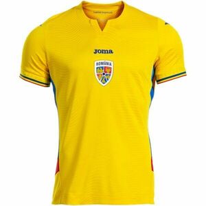 Joma FED. FUTBOL RUMANÍA 1ST SHORT SLEEVE T-SHIRT Tricou fotbal bărbați, galben, mărime XXL imagine