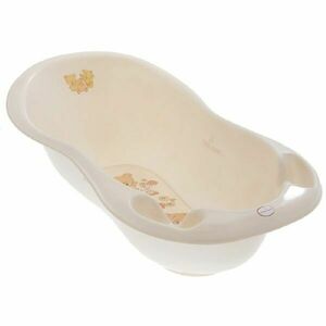 TEGA URS 102 CM LUX Cadă anatomică cu scurgere, bej, mărime imagine