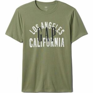 GAP V-CITY X CORP LOGO Tricou pentru bărbați, kaki, mărime imagine