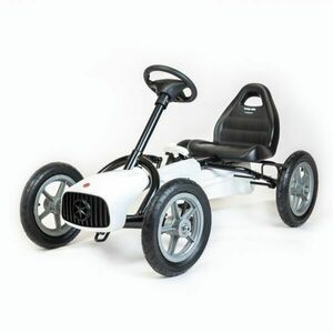 BABY MIX BUGGY Cart de pedalat pentru copii, alb, mărime imagine