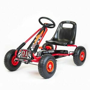 BABY MIX RAZOR Cart de pedalat pentru copii, roșu, mărime imagine