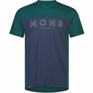 MONS ROYALE REDWOOD Tricou ciclism bărbați, albastru închis, mărime XXL imagine