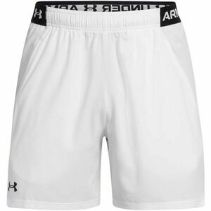 Under Armour VANISH WOVEN 6IN Pantaloni scurți bărbați, alb, mărime imagine