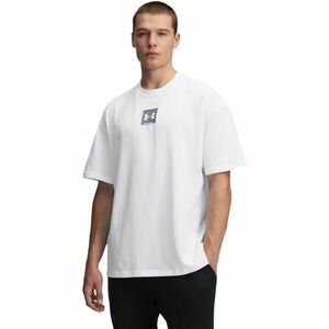 Under Armour HEAVYWEIGHT BOX Tricou pentru bărbați, alb, mărime imagine