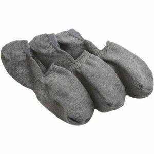 GAP BASIC NO SHOW 3PK Șosete bărbați, gri închis, mărime imagine