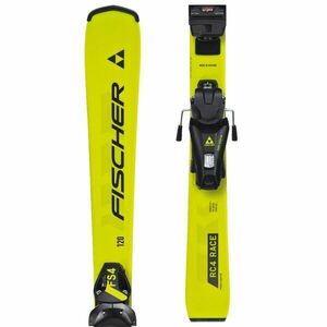 Fischer RC4 RACE JR. + FS 4 GW Schiuri, galben, mărime imagine