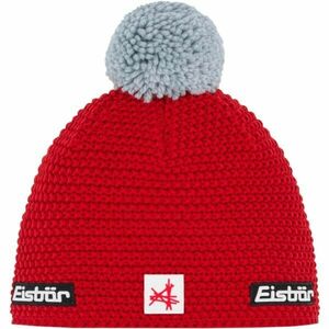 Eisbär JAMIE POMPON Căciulă de iarnă pentru bărbați, roșu, mărime imagine