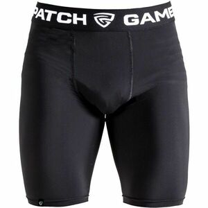 GAMEPATCH COMPRESSION SHORTS Șort compresiv unisex, negru, mărime imagine