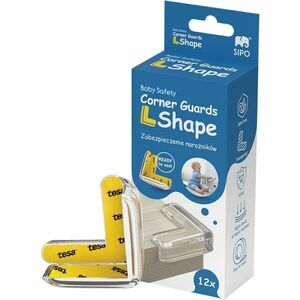 Sipo CORNER PROTECTORS 12PCS Protecție pentru colțuri și muchii, transparent, mărime imagine
