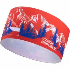 FLLÖS FANLINE HEADBAND CZECH 3 Bentiță sportivă, roșu, mărime imagine