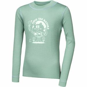 Sensor MERINO DF PLANET Tricou funcțional copii, verde deschis, mărime imagine