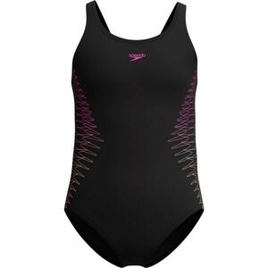 Speedo PLCMT MUSCLEBACK Costum de baie dintr-o singură piesă pentru fete, negru, mărime 15-16Y imagine