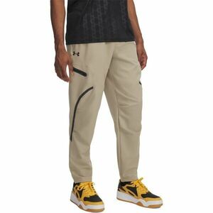 Under Armour UNSTOPPABLE CARGO PANT Pantaloni de bărbați, bej, mărime M imagine