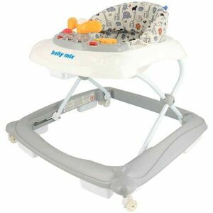 BABY MIX MERS Premergător pentru copii cu volan, gri, mărime imagine