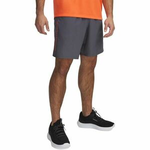 Under Armour WOVEN WORDMARK Șort pentru bărbați, gri închis, mărime imagine