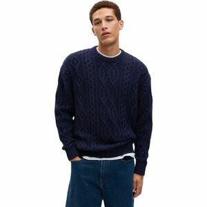 GAP CABLE CREW Pulover bărbați, albastru închis, mărime imagine