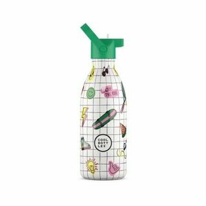 COOL BOTTLES KIDS PLAY MODE 3D 500 ML Termos pentru copii, alb, mărime 500 ML imagine