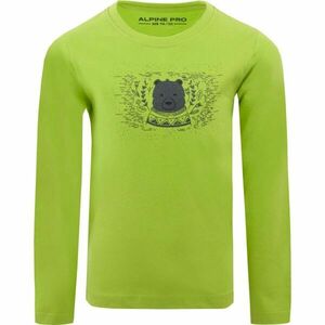 ALPINE PRO VELDO Tricou pentru băieţi, verde, mărime 104-110 imagine