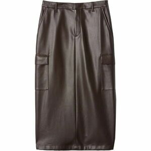 GAP VEGAN LEATHER UTILITY Fustă de damă, maro, mărime imagine