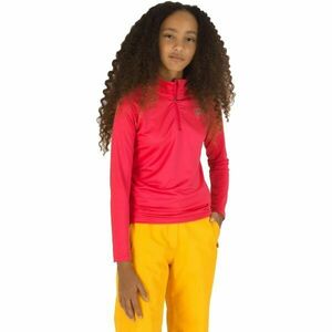 Rossignol 1/2 ZIP WARM STRETCH Bluză cu guler fete, roz, mărime 8Y imagine