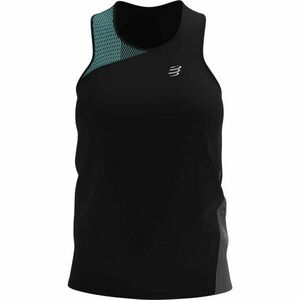 Compressport PERFORMANCE SINGLET W Maiou alergare damă, negru, mărime imagine